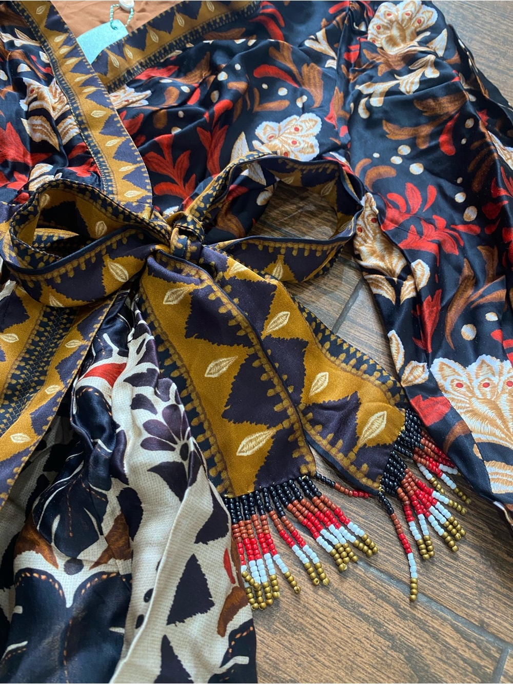Farm Rio Tapestry Garden Mini Dress - Picture 7 of 15